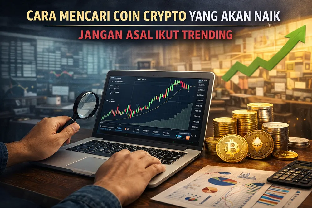 cara mencari coin crypto yang akan naik jangan asal ikut trending